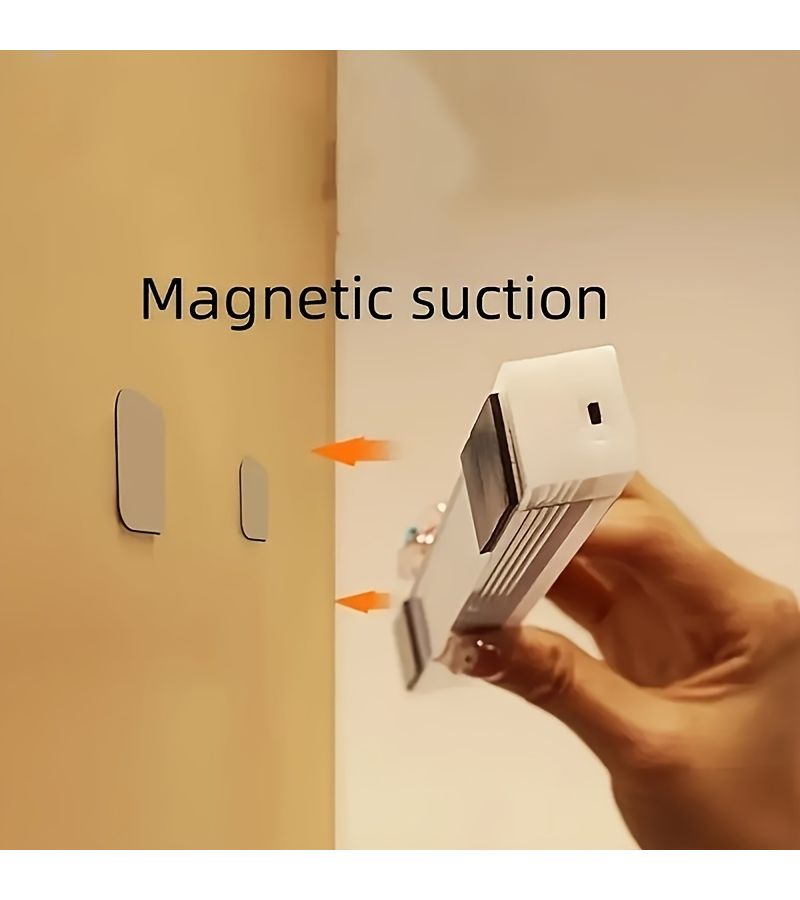 Warm Light Motion Sensor Under Cabinet LED Light USB Rechargeable Magnetic Strip 20cm - Image 4