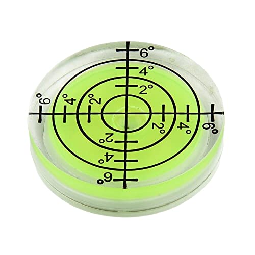 Taskar 1-1/4" (32mm) Precision Bullseye Round Bubble Spirit Level - 3 Pack - Image 4