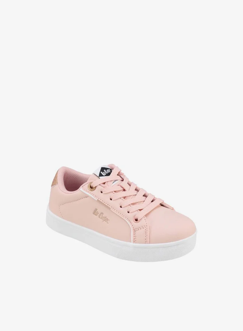 Lee Cooper Girls Lace-Up School Sneakers
