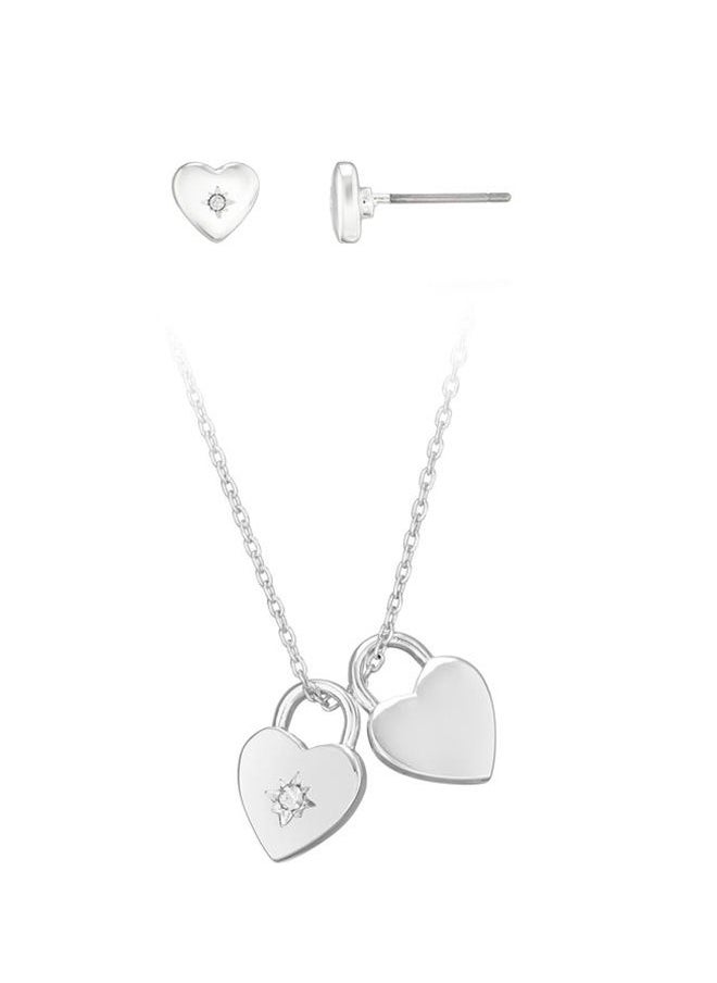 Love Locks Set - Silver - pzsku/Z918C87021D88BF25F692Z/45/_/1651638916/60dfa941-855d-4f6e-8fff-0119b3a0980f