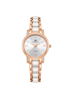 KENNETH SCOTT Kenneth Scott Women's White Dial Analog Watch - K23547-KCWW  - Image 1