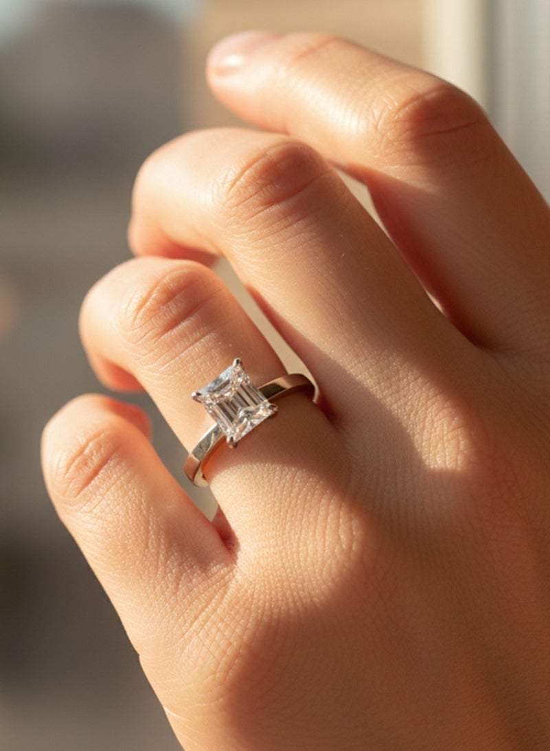 Liu Jo Cher Silver Ring - White - LJ2435 - Image 2