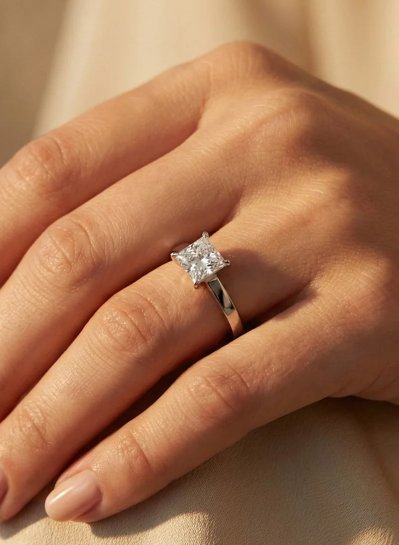 Liu Jo  Liu Jo Cher Silver Ring - White - LJ2435 for Women | Best Price UAE