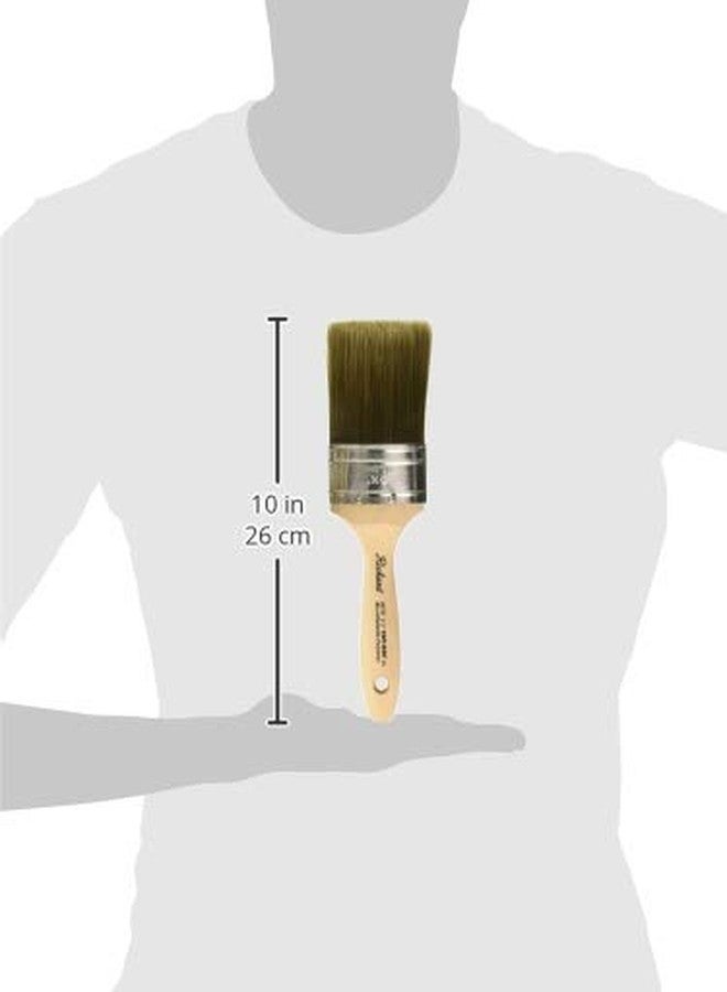 Richard 80737 Oval Angled Paint Brush with Wood Handle, 21/2" - Image 5