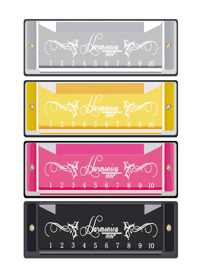 آيرين هارمونيكا مكونة من 10 فتحات ومفتاح C و20 نغمة، هدية موسيقية مع حقيبة تخزين للطلاب المبتدئين - Image 2