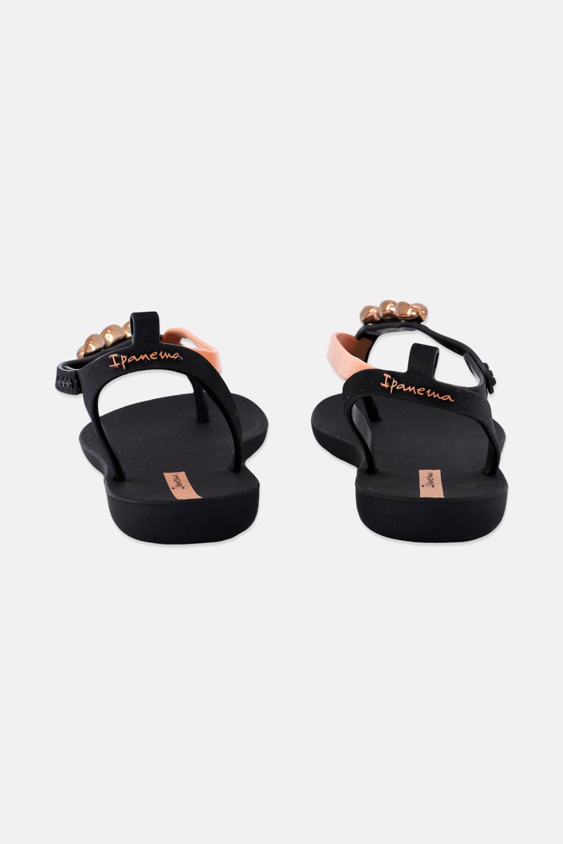 Ipanema Women Salty II Adjustable Buckle Closure Sandals, Black - Image 2