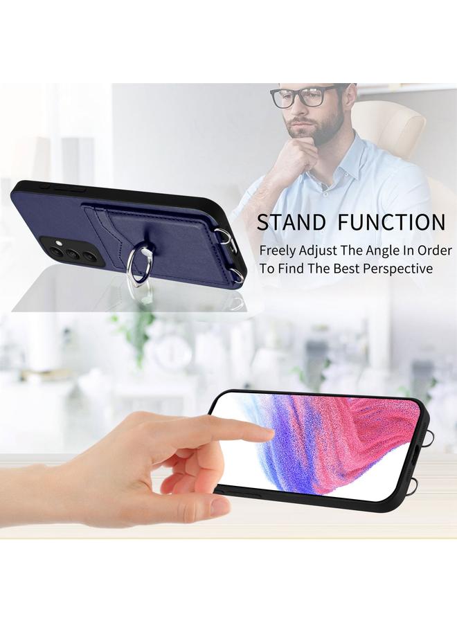 S-TOP Case For Samsung Galaxy A05s 4G Global R20 Ring Card Holder Phone Case - Image 4