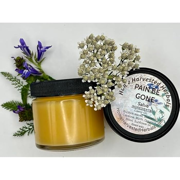 Pain Relief Herbal Salve – 2 oz – Home Harvested Herbals – Natural Relief for Aches, Muscles & Joint Discomfort - Image 2