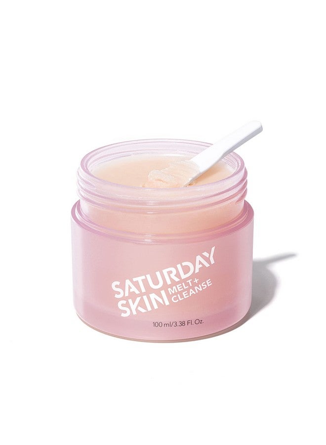 Saturday Skin Melt Cleanse Makeup Remover Balm Daily Cleansing Facial Balm to Oil Double Face Wash Vegan Remove Waterproof Makeup and Mascara - Image 4