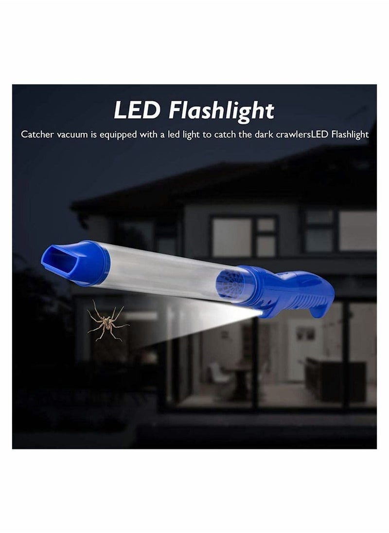 Y&D - Vacuum Bug Catcher, Spider and Insect Traps Catcher with USB Rechargeable Pest Control, Insects Handheld LED Flashlight for Stink Bug, Beetle, Suction Trap - Image 1