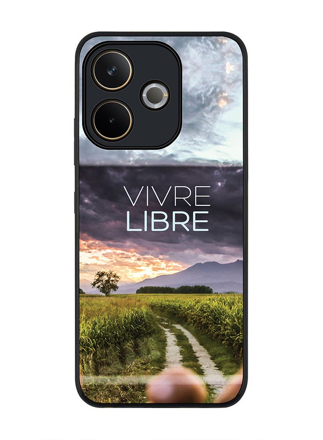 Stylizedd For Oppo A5 Pro 5G / A5 Pro 4G / 5G Case,Slim fit Camera Protection, Shockproof Thin Phone cover  - Vivre Libre - Image 1