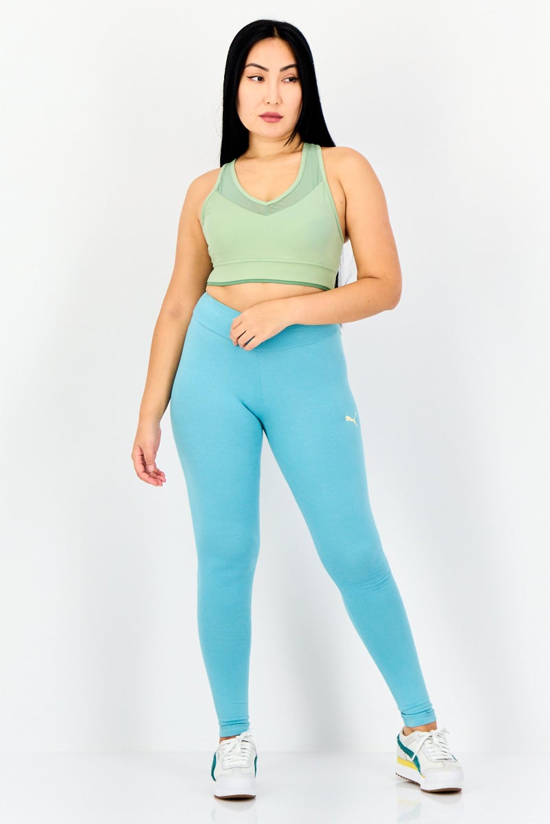 PUMA Women Tight Fit Pull On Training Leggings, Turqouise - Image 3