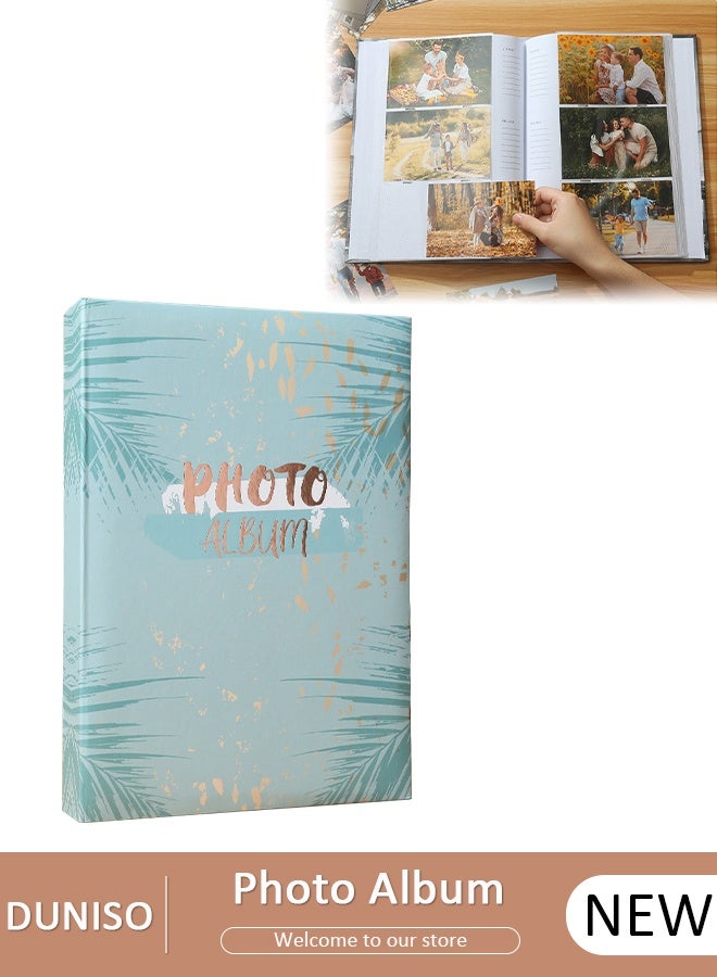 DUNISO Photo Album 4x6 inch, 300 photos Dustproof Photo Album For  Baby Boys Girls Travel Wedding Family Holiday Anniversary - Image 1
