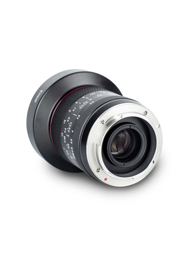 Meike - 10mm F2.0 Large Aperture Wide Angle Lens Manual Focus APS-C Lens Compatible with Fujifilm X Mount Mirrorless Cameras X-Pro2 X-E3 X-T1 X-T2 X-T3 X-T4 X-T10 X-T20 X-A2 X-E2 X-T100 X-T200 X-E1 - Image 1