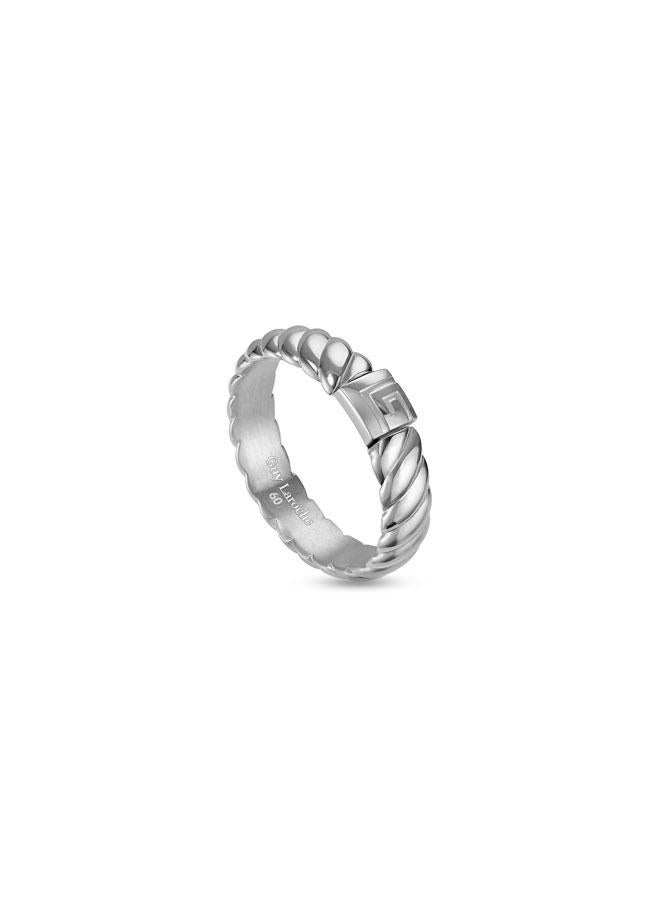 Guy Laroche William Stainless Steel Ring for Men, 60 - Image 1