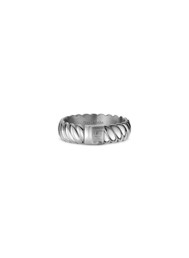 Guy Laroche William Stainless Steel Ring for Men, 60 - Image 2