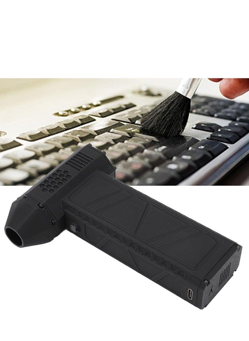 JAJEEK Powerful, Small and Lightweight Air Blower – 300,000 RPM High-Speed Airflow, High-Temperature Resistant Material, Efficient Cleaning for Electronics, Computers, Cars, and Home Use, Fast Charging with Type-C Port, Compact & Portable Design - Image 3