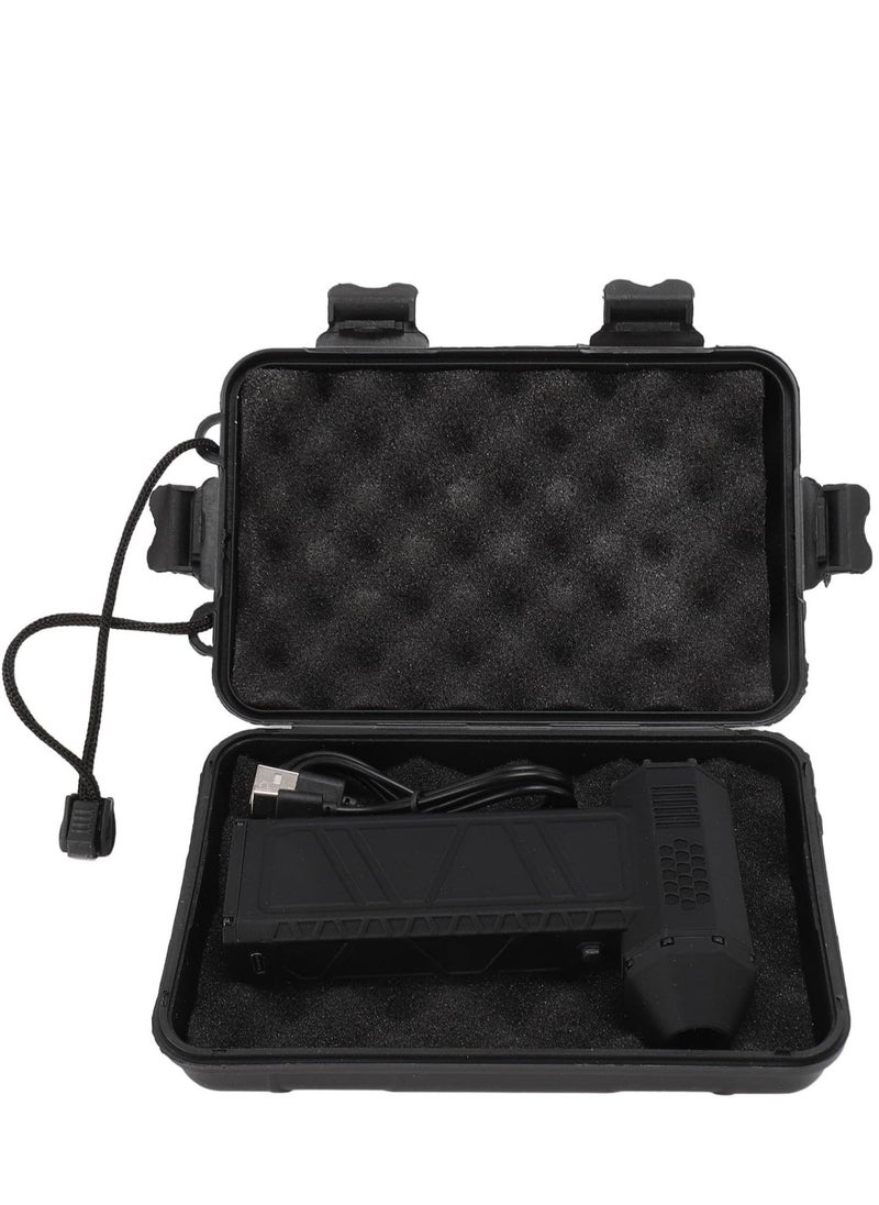 JAJEEK Powerful, Small and Lightweight Air Blower – 300,000 RPM High-Speed Airflow, High-Temperature Resistant Material, Efficient Cleaning for Electronics, Computers, Cars, and Home Use, Fast Charging with Type-C Port, Compact & Portable Design - Image 4