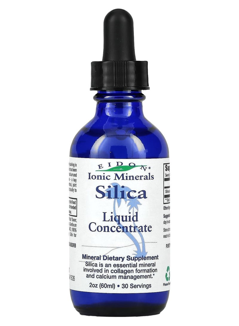 Eidon Ionic Minerals Silica, Liquid Concentrate, 2 oz (60 ml) - Image 1