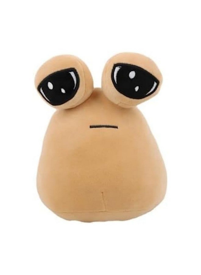 TechMax Solution Cute Pou Alien Stuffed Cute Plush Toy, Kawaii Stuffed Alien Plush Doll for Birthday - Image 1