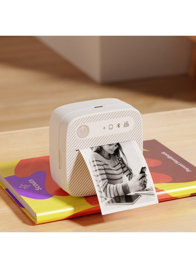 Mini Label Printer Student Pocket Wrong Questions Portable Thermal Home Printing Photo Gift - Image 4