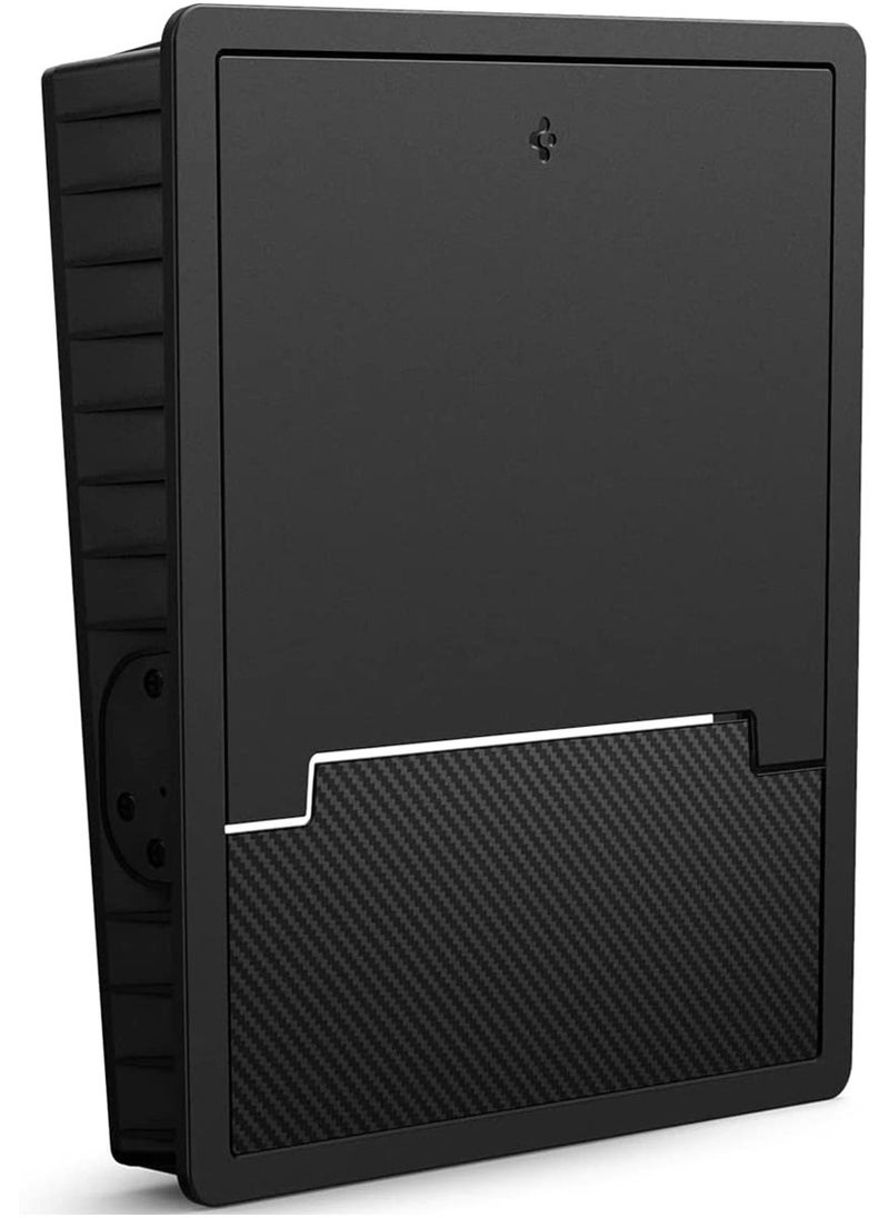 Spigen - One-Touch Hidden Storage Box (Carbon Edition) for Tesla Model 3 (2021 to 2023) and Model Y (2021 to Current) Center Console Organizer Armrest - Image 1