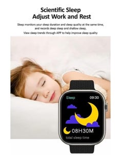 Rabos HK9 PRO PLUS SMART WATCH | Square 2.12 Inch 49mm AMOLED Display | IP68 Waterproof |Bluetooth Calling | Android iOS, Health Monitoring Function  - Image 3