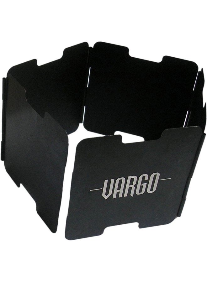 VARGO 1644270 Aluminium Wind Shield Black