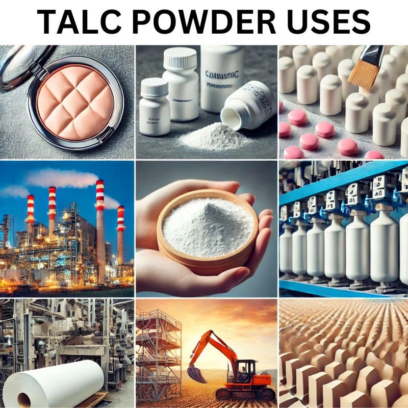 mGanna 100% Natural Talc Powder for Facial Make-up, Absorption, Lubrication, and Multi-Purpose 0.5 LBS / 227 GMS - Image 5