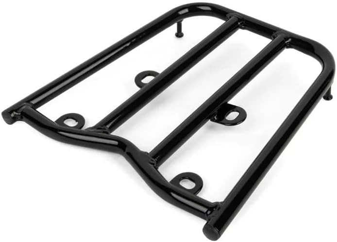 Hawk 250 DLX Motorcycle Rear Luggage Rack Black Iron Storage Bracket Parts - Image 2