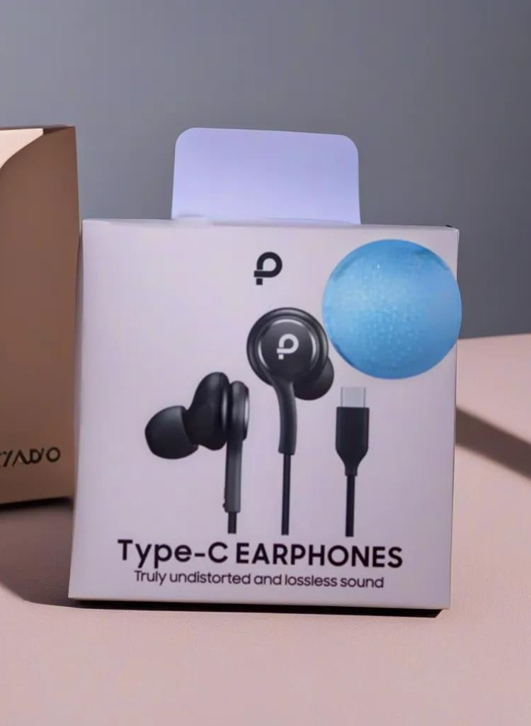 PROMASS Type C Wired Earpods For Crystal Clear Sound