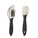 QINIUNIU 2PCS Suede Shoe Brushes Suede Nubuck 4Way Leather Cleaning Brush Nubuck Brush for Shoe Boot Bag Cleaning - Image 2