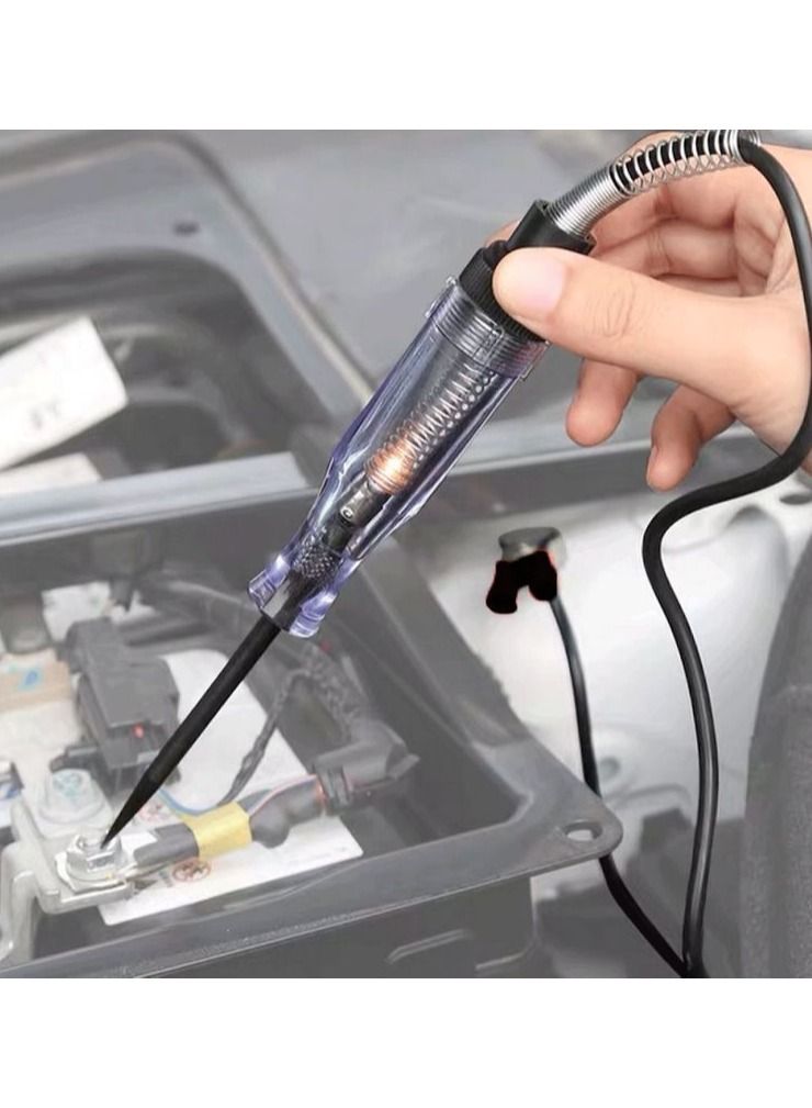 Generic Test Light Car Circuit Tester 6-24Voltage DC Systems Long Probe Continuity Test Light Car Voltage  - Image 1