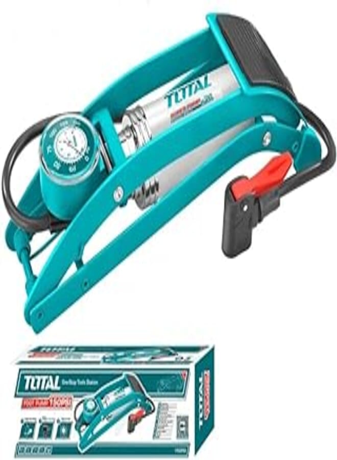 TOTAL Foot Pump TMPP5511, 120 PSI