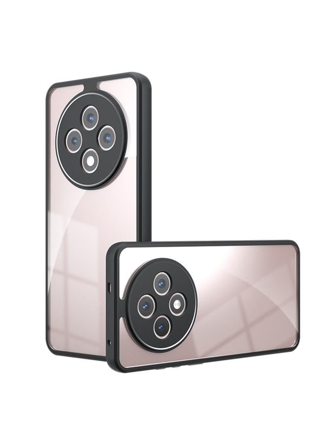 اس-توب جراب لهاتف OPPO Reno12 F / Reno12 FS / F27 جراب هاتف Armor Precise Hole PC Hybrid TPU - Image 1