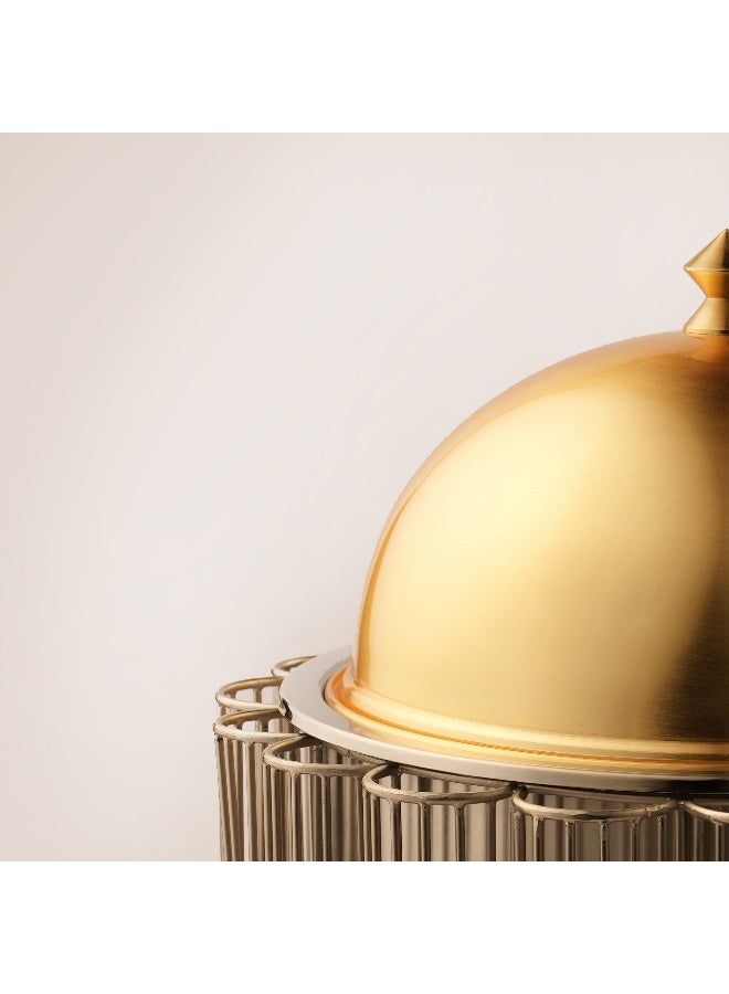 La Mesa Stainless Steel Food Warmer 5L, Gold And Silver - Image 3