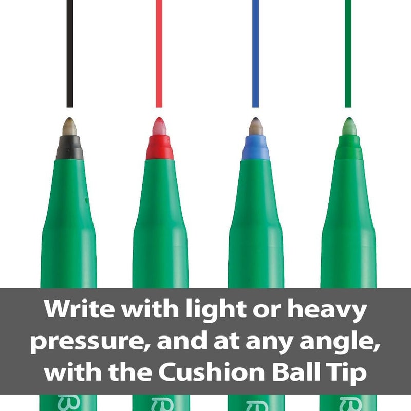 بنتل أقلام حبر جاف بنتل R50 ذات رأس رفيع - حبر أحمر - Image 4