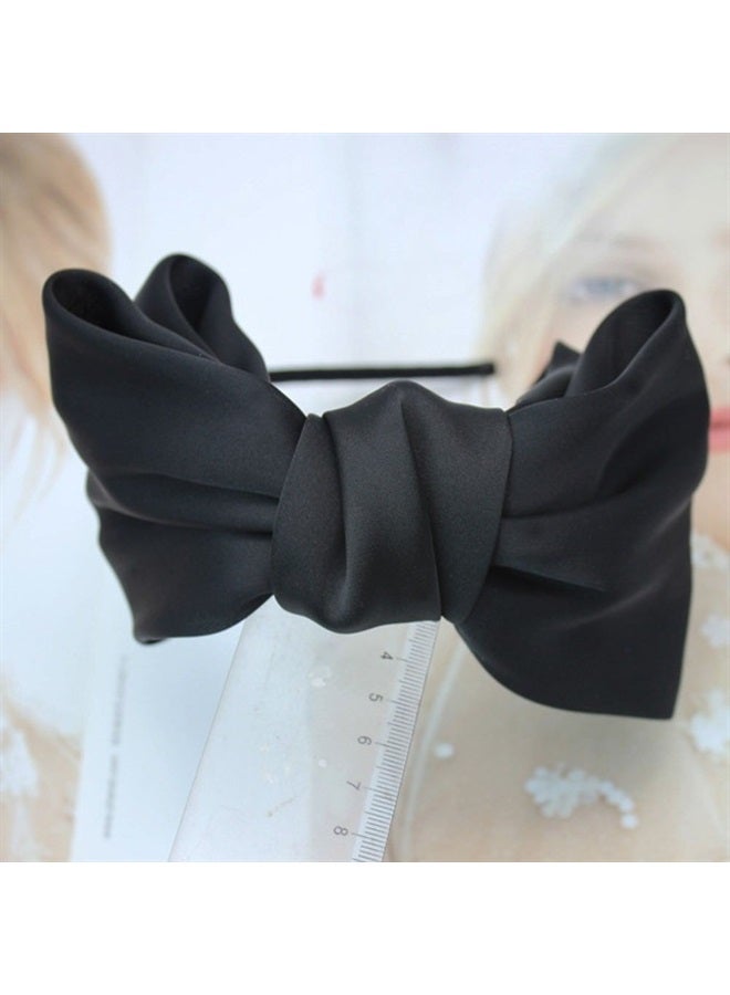 Yueton Pack of Sweet Big Bowknot Hair Band Bow Headband Hair Accessory Girls Women Headdress Headwear - Image 2