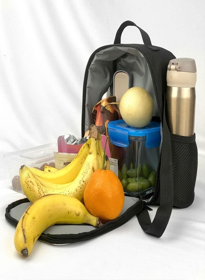 Bzkier Lunch Box Baseball Lunch Bag Women Men Lunch Tote Bag Portable With Adjustable Shoulder Strap Reusable Insulated Cooler for Work Offices Camping Picnic Beach Hiking - Image 4