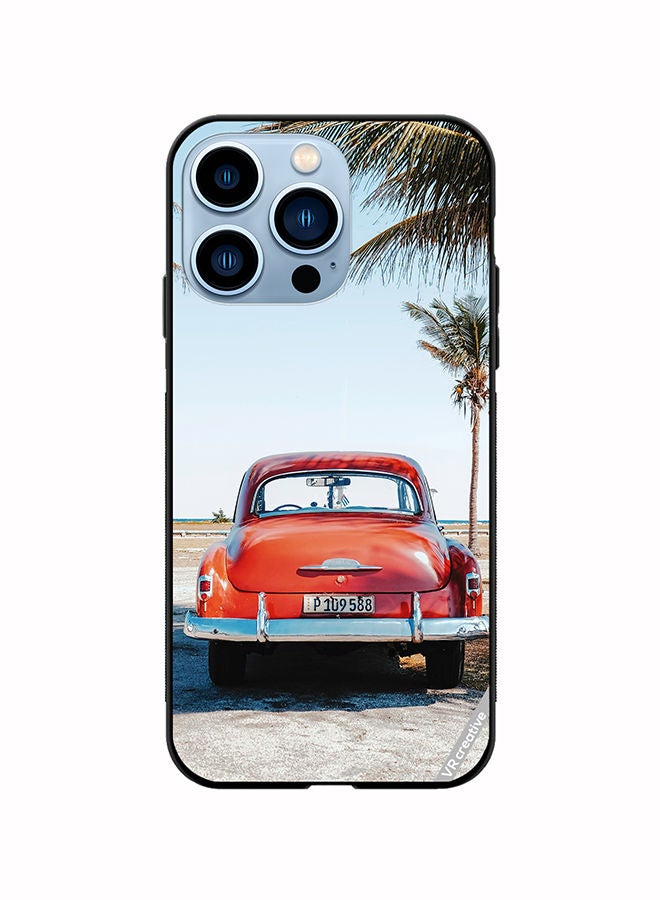 VR CREATIVE Protective Case Cover For Apple iPhone 14 Pro Max Vintage Summerside Design Multicolour - Image 1