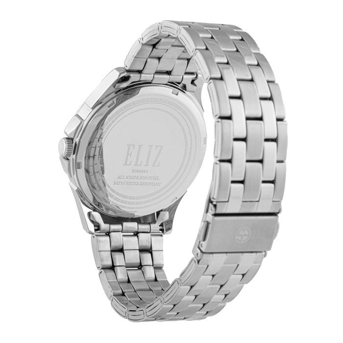 ELIZ ES8888G2SSS SS Case & Band Multifunction Men's Watch - Image 4