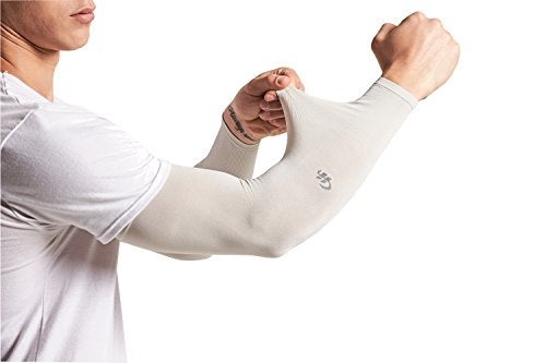 HOPESHINE Cooling Compression Arm Sleeves UPF50+ UV Protection for Men Women Cycling Driving Outdoor Tattoo Cover Up 3-Pairs - Image 4
