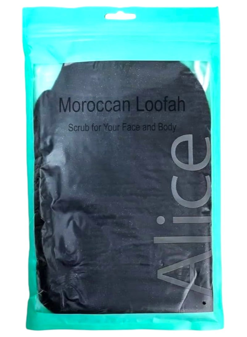 Alice Moroccan bath loofah exfoliates face and body - Image 2