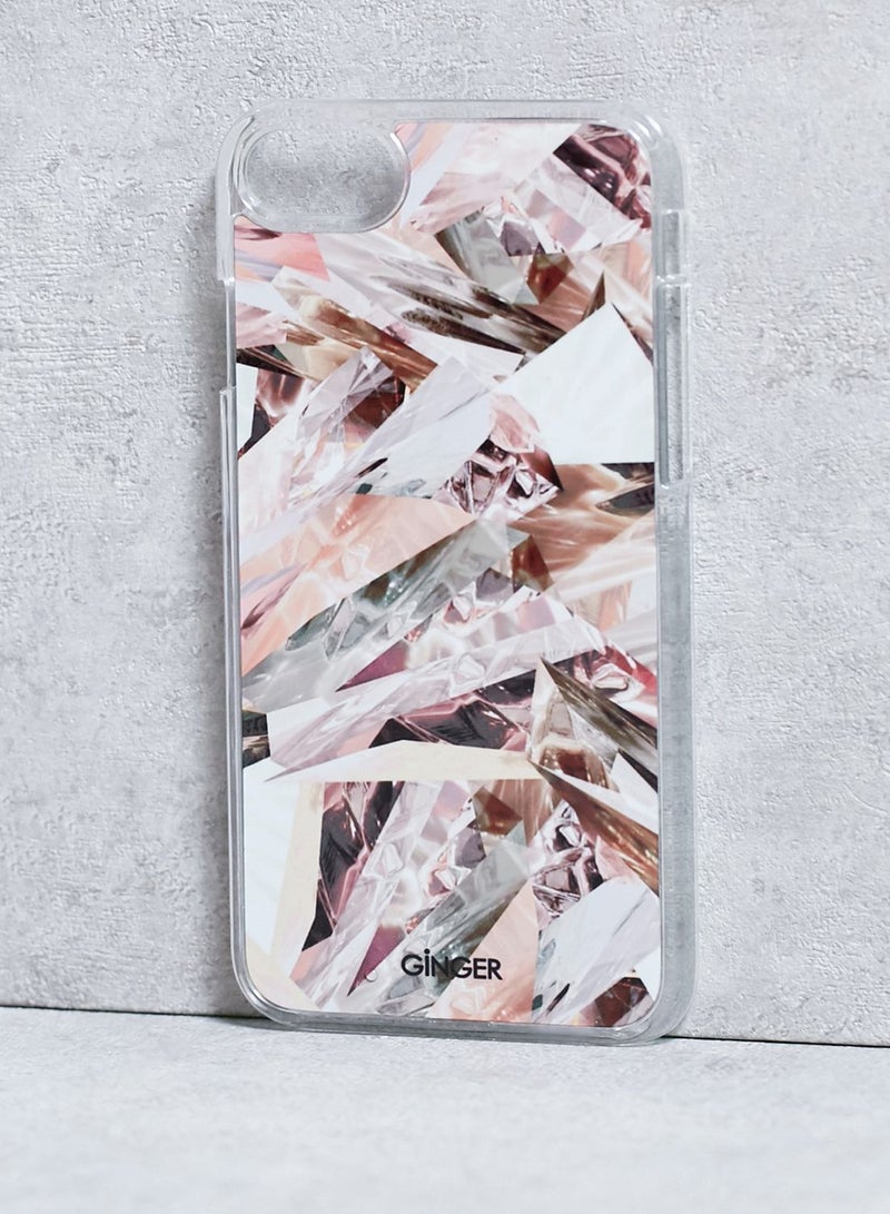 Ginger iPhone 7 Marble Cover - Image 1