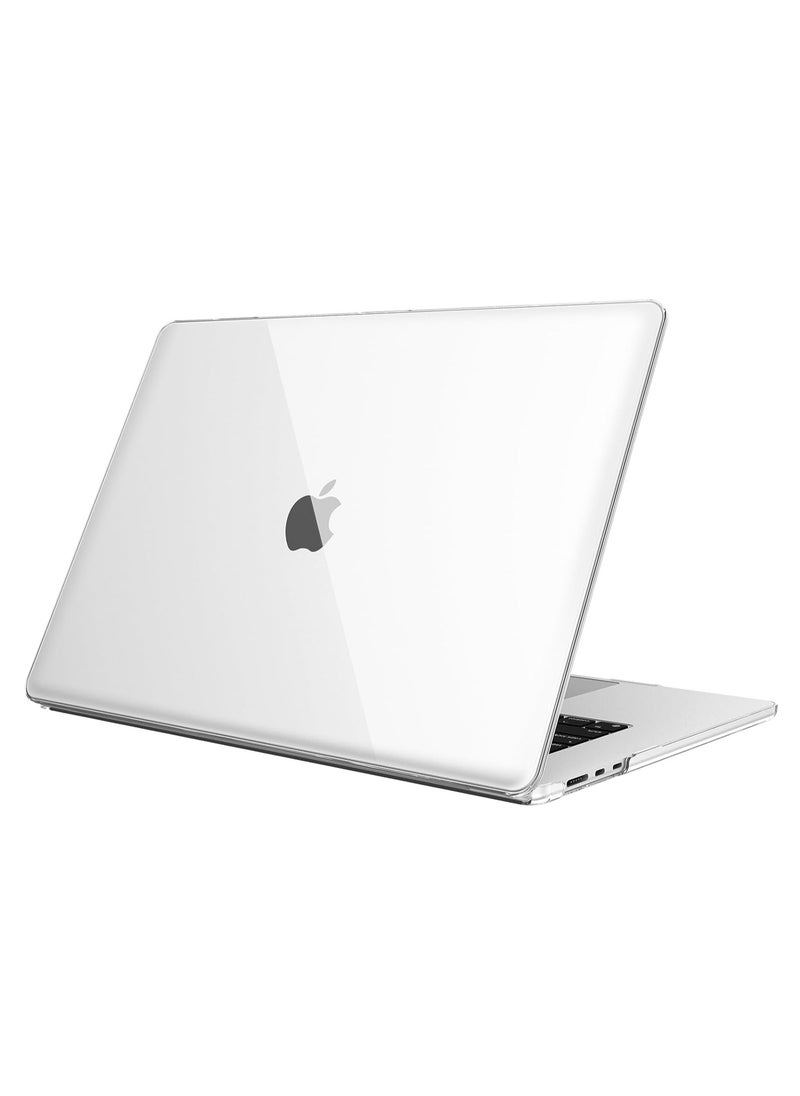 Generic - Case Compatible with MacBook Air 15 Inch A2941.A3114 (2023 Release) - Protective Snap On Hard Shell Cover for MacBook Air 15.3" M2 Chip with Liquid Retina Display and Touch ID, Crystal Clear - Image 1
