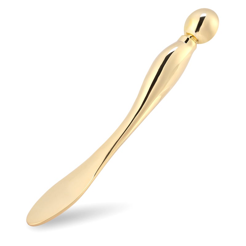 Alloy Facial Mask Spoon Anti Wrinkle Eye Fatigue Relief Massage Stick Cream Import Scoop - Image 3