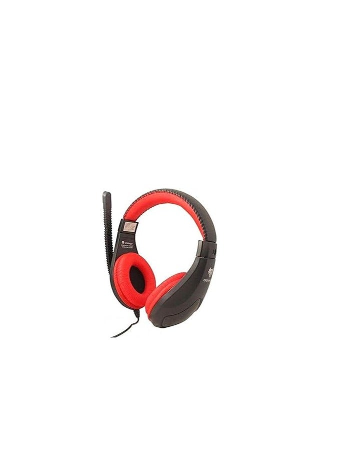 GigaMax Stereo Headphone 1 jack with mic for mobile phone, multi devices-Small, Wired - Image 1