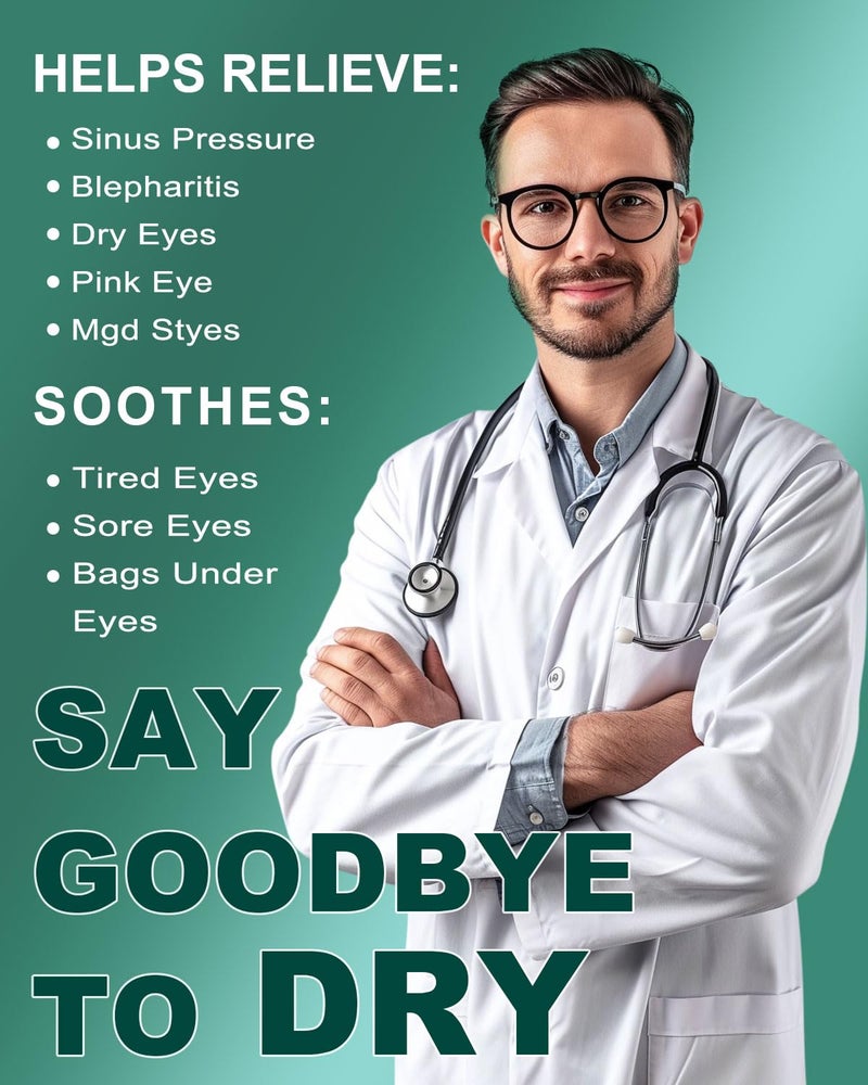 ProCIV 30 Packs Steam Eye Mask,Warm Compress for Dry Eyes Sleep Mask,Hot Auto Heated Eye Masks Relaxing Products for Women Moist Heat Soothing Eye Fatigue,Disposable Eye Mask for SPA Essentials - Image 4