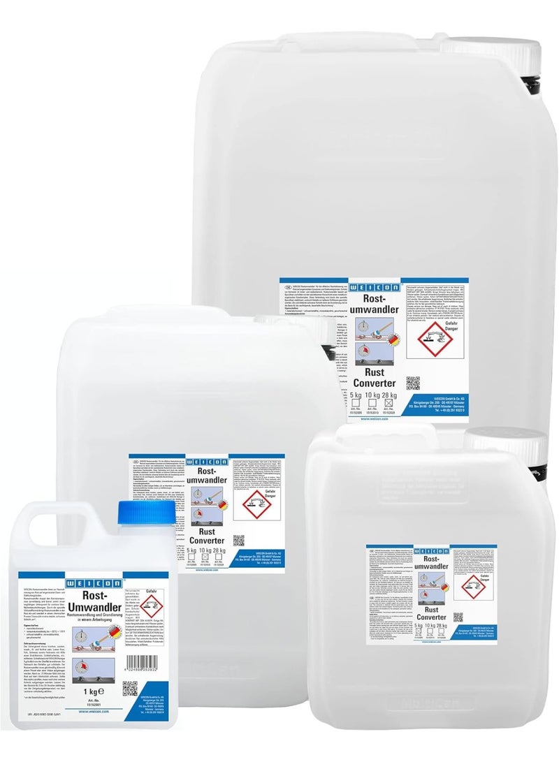 WEICON Rust Converter Liquid Active | 1 kg | Stops corrosion indoors & outdoors - Image 5
