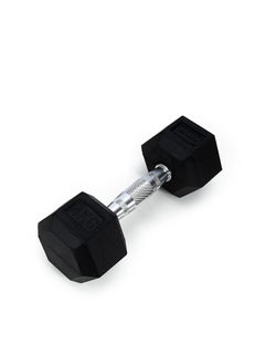 anythingbasic. Hexagonal Dumbbell of 4kg (8.8LB) Includes 1 * 4Kg (8.8LB) | Material : Iron with Rubber Coat | Exercise, Fitness and Strength Training Weights at Home/Gym | Unisex  - Image 1